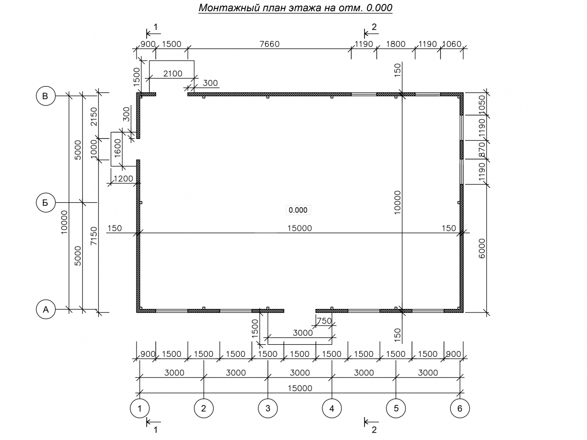 Планировка Кафе-столовая из сэндвич-панелей -  фото 1
