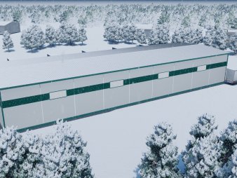 СТО из сэндвич-панелей